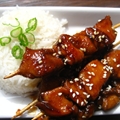 Skewered Honey-Balsamic Chicken
