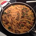 Skillet Penne and Sausage Supper