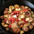 Skillet-Roasted Lemon Chicken with Potatoes