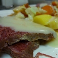 Slow Cooked Corned Beef with Horseradish Sauce