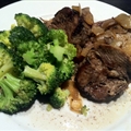Slow Cooked Garlic Stuffed Cow Tongue