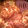 Slow Cooker Cheesy Ravioli Casserole (Crowd Size)