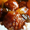 Slow Cooker Hawaiian Meatballs