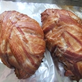 Smoked Bacon Wrapped Turkey Breasts