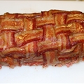 Smoked Bacon Wrappped Meat Loaf