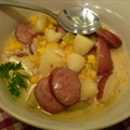 Smoked Sausage & Corn Chowder