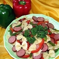 Smoked Sausage Pepper Pasta