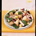 Smoked Turkey Salad with Apples and Croutons