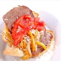 South Philly Cheese Steak Sandwich