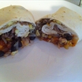 Southwestern breakfast burrito
