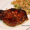 Soy Glazed Pork Chops