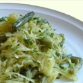 Spaghetti Squash and Green Beans