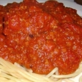 Spaghetti with Meat Sauce