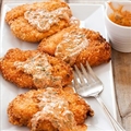 Spanish Chicken Cutlets with Yogurt Sauce