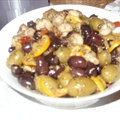 Spiced Marinated Olives and Mushrooms