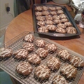 Spiced Oatmeal White Chocolate Raisin Cookies