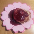 Spiced pancakes with Cranberry syrup 
