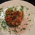 Spicy Beef-Stuffed Bell Peppers