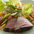 Spicy Filet Mignon with Ginger-lime Salad