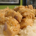 Spicy Glazed Pork Cubes