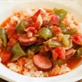 Spicy Mini Peppers & Sausage With Rice