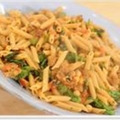 Spicy Penne with Broccoli Rabe, Sausage and Chick Peas
