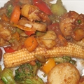 Spicy Shrimp Stir Fry