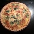 Spinach and Bacon Quiche