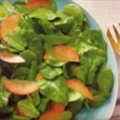 Spinach and Black Plum Salad
