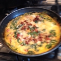 Spinach and eggs