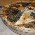 Spinach and Mushroom Quiche