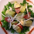 Spinach, Artichoke, Hearts of Palm Salad
