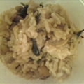 Spinach Mushroom Risotto