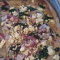 Spinach Phyllo Pizza
