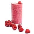 Spinach Raspberry Flaxseed Oil Shake