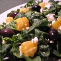 Spinach Salad with Oranges and Feta Cheese
