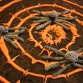 Spooky Spiderweb Cookie