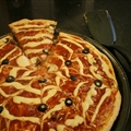 Spooky Spiderweb Pizza