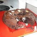 Squidgy Chocolate Cake with Berries