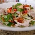 (SS) Green papaya salad with prawns and pork
