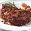 Steakhouse Rib-Eye's (with carmelized onions and mushrooms)