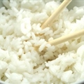 Steamed White Rice (Rice Cooker)