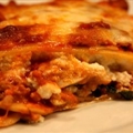 Steve's Mushroom, Spinach and Ground Turkey Lasagna