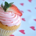 Strawberry Cupcakes with Strawberry Buttercream