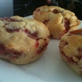 Strawberry-Lemonade Muffins