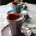 Strawberry Panna Cotta