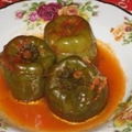 Stuffed Bell Peppers (Meat Dolma)