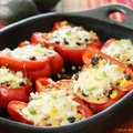 Stuffed Bell Peppers with Ground Turkey
