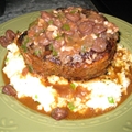 Stuffed Filet Mignon with Crawfish Bordelaise Sauce Pt 1