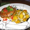 Sugar-Spiced Pork Chops with Chipotle Pumpkin